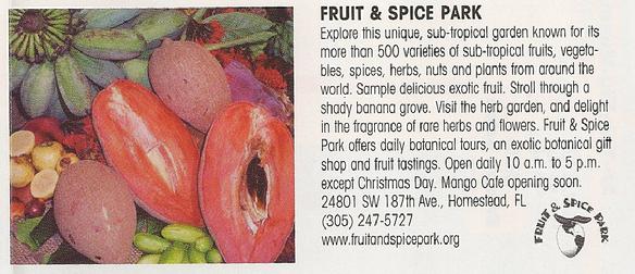 Fruit Spice Park