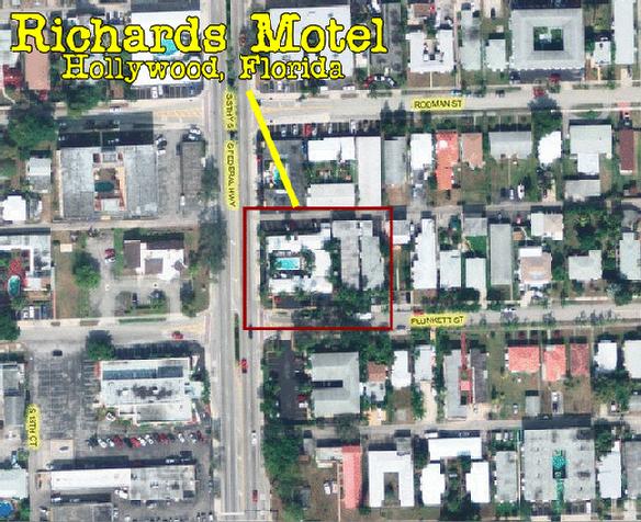 Una vision del Cielo: Richard's Motel Hollywood, Florida, 33020 USA