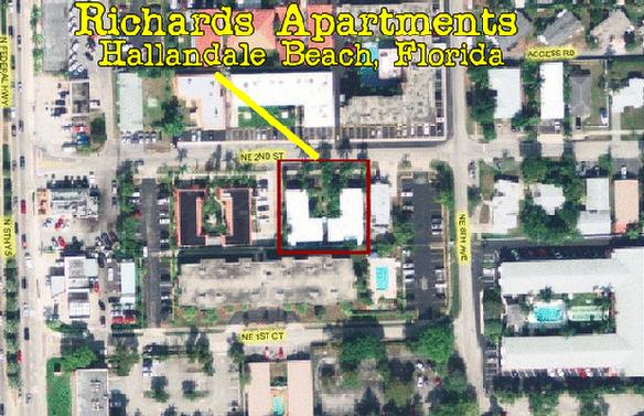 Ojo de Aguila: Richard's Apartments, 710 NE 2nd Street, Hallandale Beach, Florida